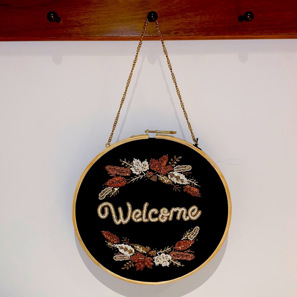 🍁✨FALL WELCOME SIGN✨🍁 AUTUMN + OAK ✨🍁
